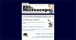 Desktop Screenshot of microscopes.org